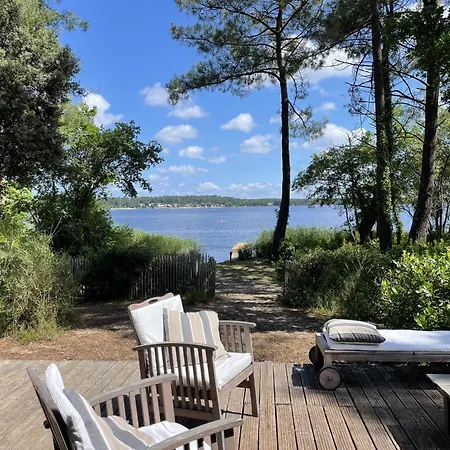 Cadre Exceptionnel, Tres Belle Maison En 1ere Ligne Du Lac * Lacanau
